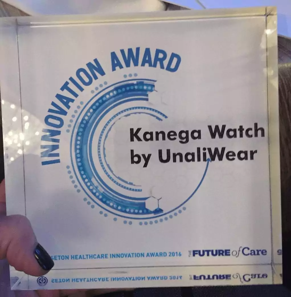 Innovation Award for Kanega Watch by UnaliWear